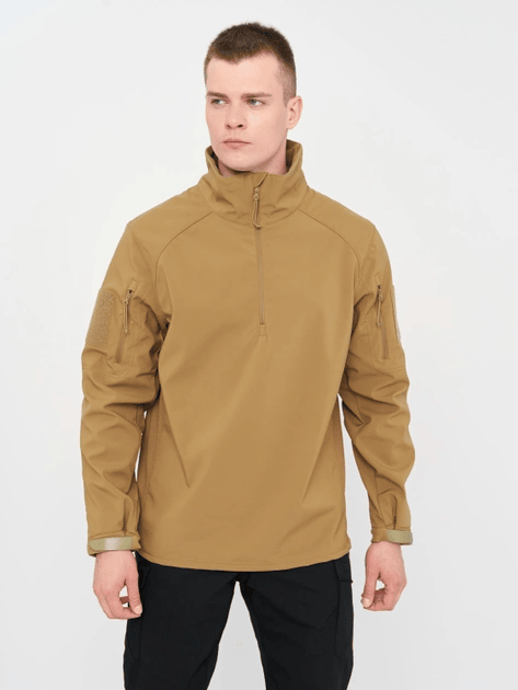 Кофта Condor-Clothing Patrol 1/4 Zip Soft Shell. Tan Фото 2